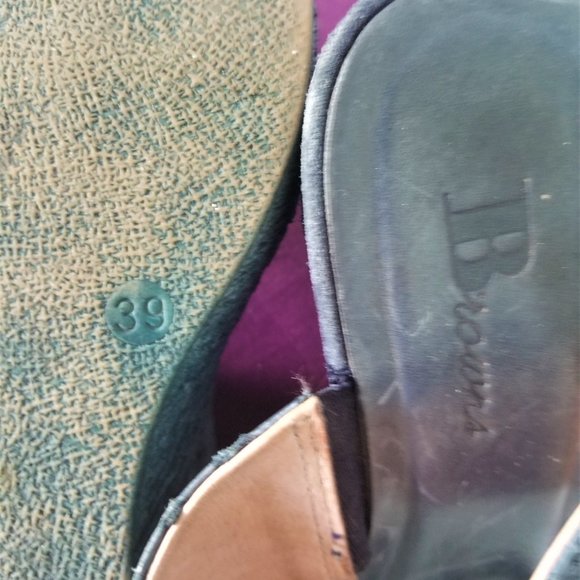 2for30!! Textured Blue Wedge Sandals - Picture 10 of 10